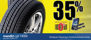 Dunlop Promo for Mandiri Credit Card Holders